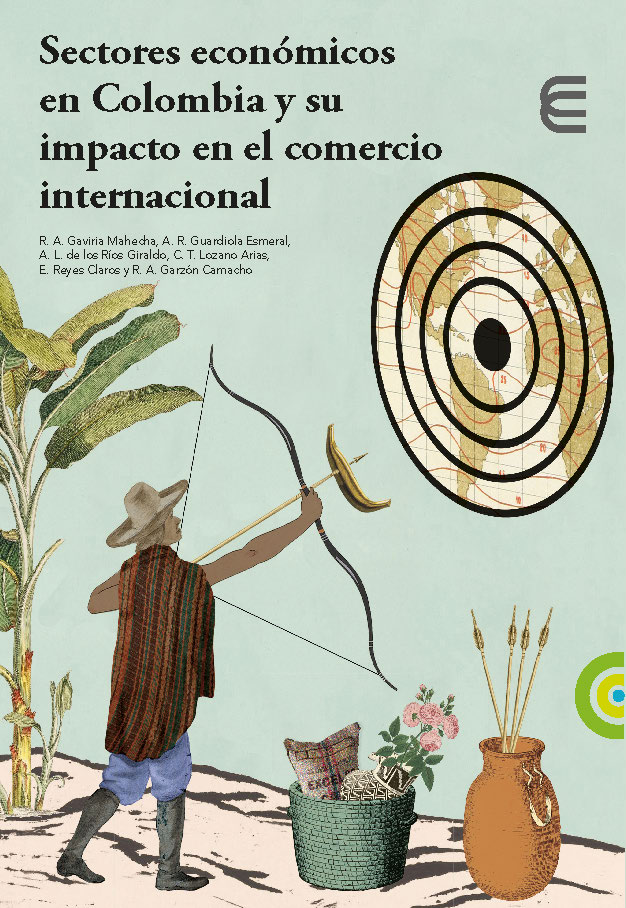 Portada del libro "Sectores económicos en Colombia y su impacto en el comercio internacional"